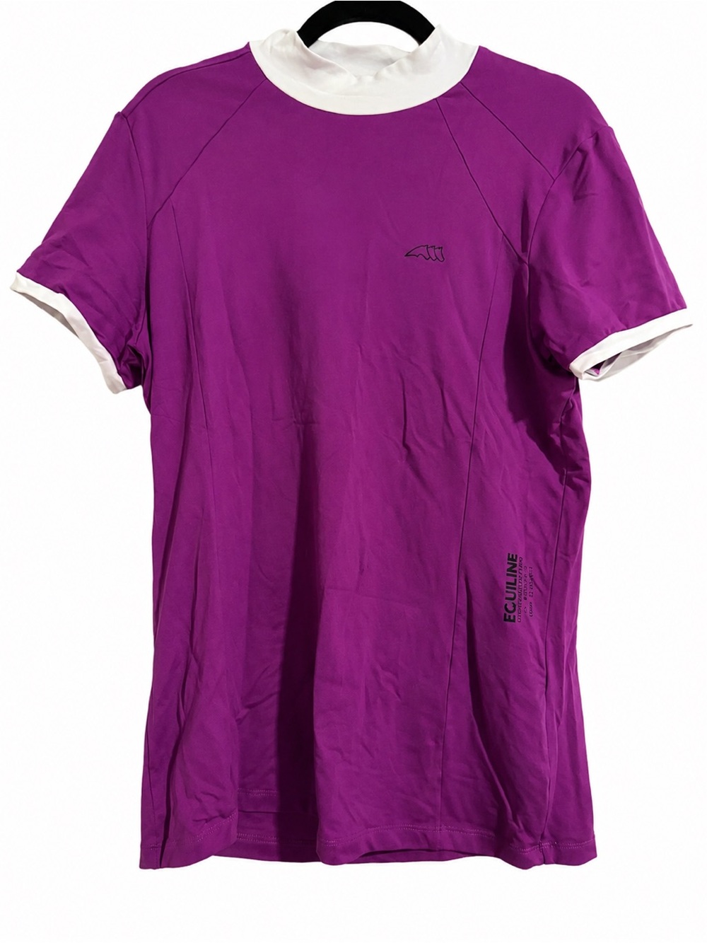 Purple Equiline Show Shirt - Short Sleeve Size XXL